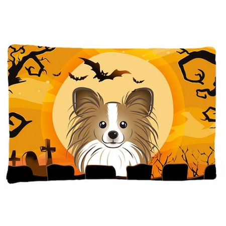 Carolines Treasures Halloween Papillon Fabric Standard Pillowcase BB1806PILLOWCASE